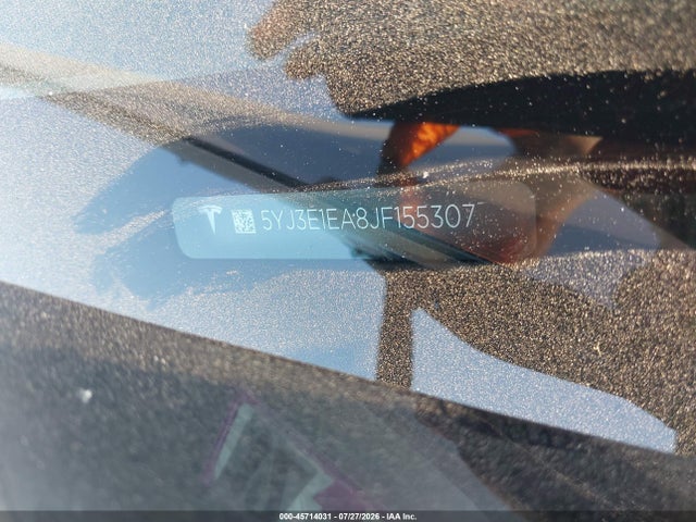 Tesla Model 3 Long Range/mid Range 2018 5YJ3E1EA8JF155307 Image 9