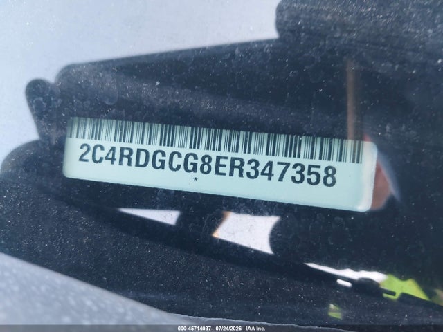 Aukcja sprzedaży 2014 Dodge Grand Caravan Sxt, vin: 2C4RDGCG8ER347358, numer aukcji: 45714037