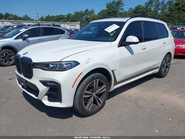 2021 Bmw X7 Xdrive40i მანქანა იყიდება აუქციონზე, vin: 5UXCW2C00M9F62244, აუქციონის ნომერი: 45714046