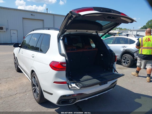 2021 Bmw X7 Xdrive40i მანქანა იყიდება აუქციონზე, vin: 5UXCW2C00M9F62244, აუქციონის ნომერი: 45714046