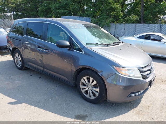 2016 Honda Odyssey Ex მანქანა იყიდება აუქციონზე, vin: 5FNRL5H49GB052595, აუქციონის ნომერი: 45714066