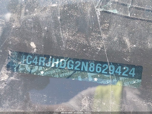 Продаж на аукціоні авто 2022 Jeep Grand Cherokee Overland 4x4, vin: 1C4RJHDG2N8629424, номер лоту: 45714085
