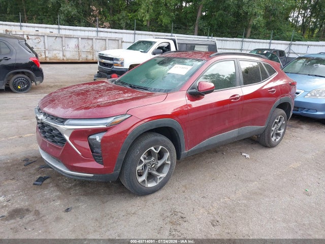 45714091 :رقم المزاد ، KL77LHEP0SC210526 vin ، 2025 Chevrolet Trax Fwd Lt مزاد بيع