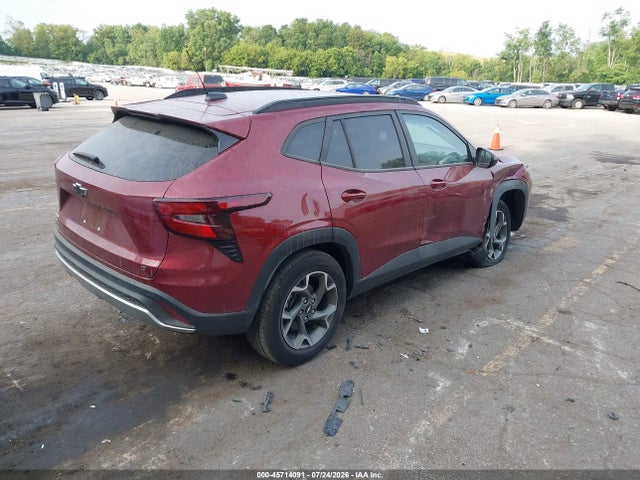 45714091 :رقم المزاد ، KL77LHEP0SC210526 vin ، 2025 Chevrolet Trax Fwd Lt مزاد بيع