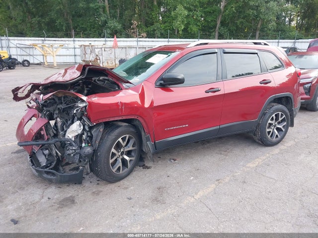 45714177 :رقم المزاد ، 1C4PJMAB0FW741550 vin ، 2015 Jeep Cherokee Sport مزاد بيع