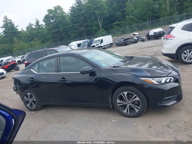 2022 Nissan Sentra Sv Xtronic Cvt მანქანა იყიდება აუქციონზე, vin: 3N1AB8CV9NY267612, აუქციონის ნომერი: 45714186