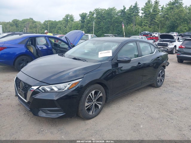 2022 Nissan Sentra Sv Xtronic Cvt მანქანა იყიდება აუქციონზე, vin: 3N1AB8CV9NY267612, აუქციონის ნომერი: 45714186