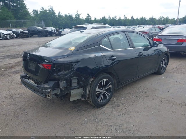 2022 Nissan Sentra Sv Xtronic Cvt მანქანა იყიდება აუქციონზე, vin: 3N1AB8CV9NY267612, აუქციონის ნომერი: 45714186