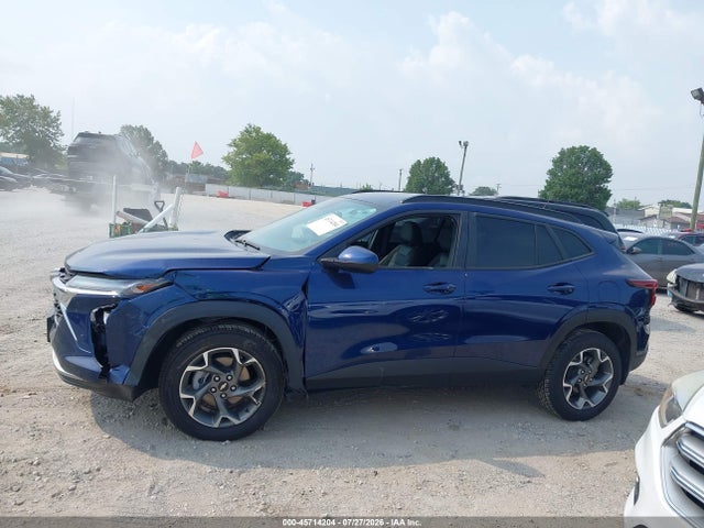 2024 Chevrolet Trax Fwd Lt მანქანა იყიდება აუქციონზე, vin: KL77LHE29RC197208, აუქციონის ნომერი: 45714204