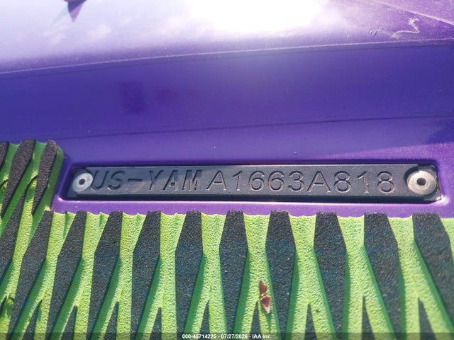 Yamaha Fx Svho 2018 YAMA1663A818 Image 9