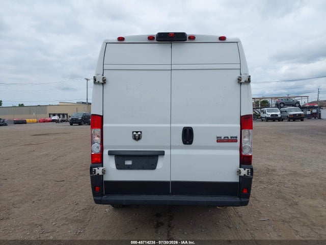 2021 Ram Promaster 3500 Cargo Van High Roof 159 Wb Ext მანქანა იყიდება აუქციონზე, vin: 3C6MRVJG1ME561957, აუქციონის ნომერი: 45714238