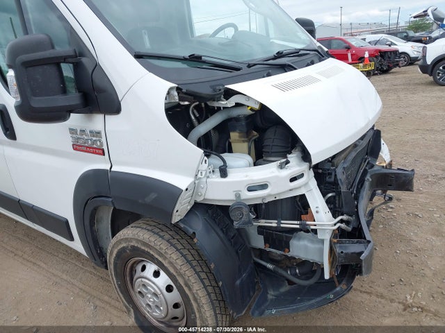 2021 Ram Promaster 3500 Cargo Van High Roof 159 Wb Ext მანქანა იყიდება აუქციონზე, vin: 3C6MRVJG1ME561957, აუქციონის ნომერი: 45714238