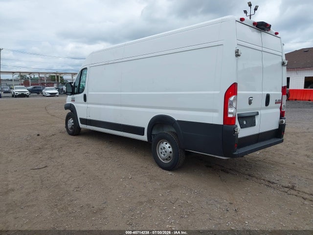 2021 Ram Promaster 3500 Cargo Van High Roof 159 Wb Ext მანქანა იყიდება აუქციონზე, vin: 3C6MRVJG1ME561957, აუქციონის ნომერი: 45714238