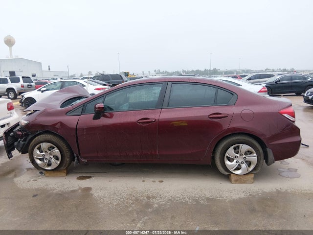 Aukcja sprzedaży 2014 Honda Civic Lx, vin: 19XFB2F56EE035496, numer aukcji: 45714247