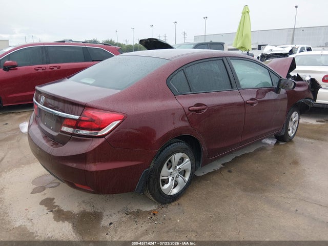 Aukcja sprzedaży 2014 Honda Civic Lx, vin: 19XFB2F56EE035496, numer aukcji: 45714247