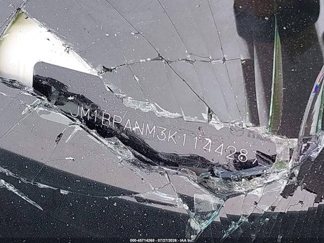 45714265 :رقم المزاد ، JM1BPANM3K1144287 vin ، 2019 Mazda Mazda3 Premium Package مزاد بيع
