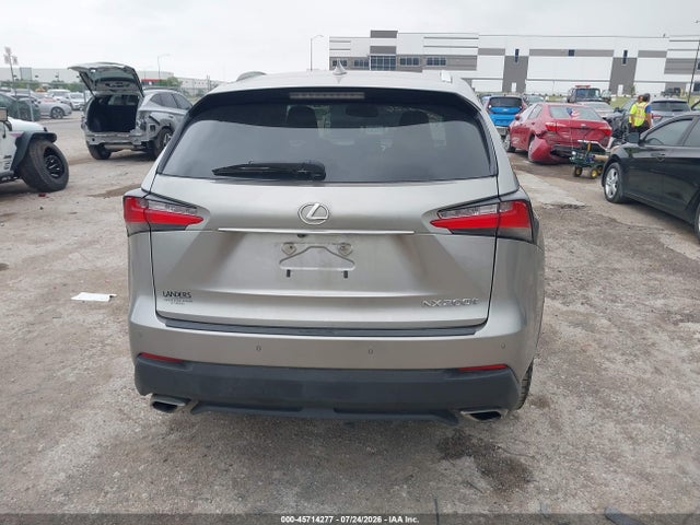 2015 Lexus Nx 200t მანქანა იყიდება აუქციონზე, vin: JTJYARBZ7F2007781, აუქციონის ნომერი: 45714277