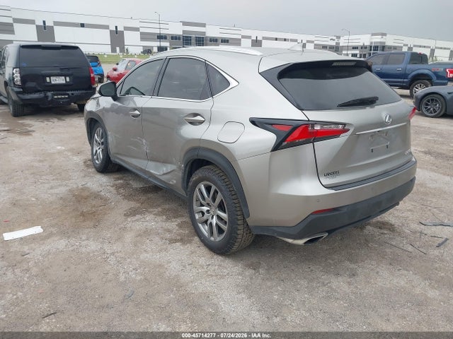 2015 Lexus Nx 200t მანქანა იყიდება აუქციონზე, vin: JTJYARBZ7F2007781, აუქციონის ნომერი: 45714277