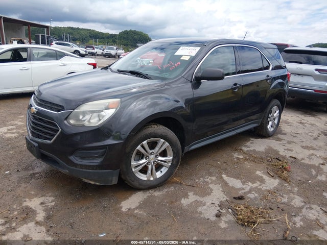 2016 Chevrolet Equinox Ls მანქანა იყიდება აუქციონზე, vin: 2GNFLEEK0G6139210, აუქციონის ნომერი: 45714291