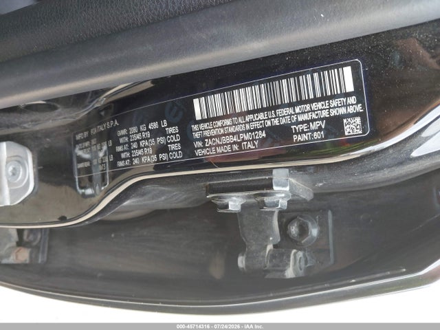 2020 Jeep Renegade Latitude 4x4 მანქანა იყიდება აუქციონზე, vin: ZACNJBBB4LPM01284, აუქციონის ნომერი: 45714316
