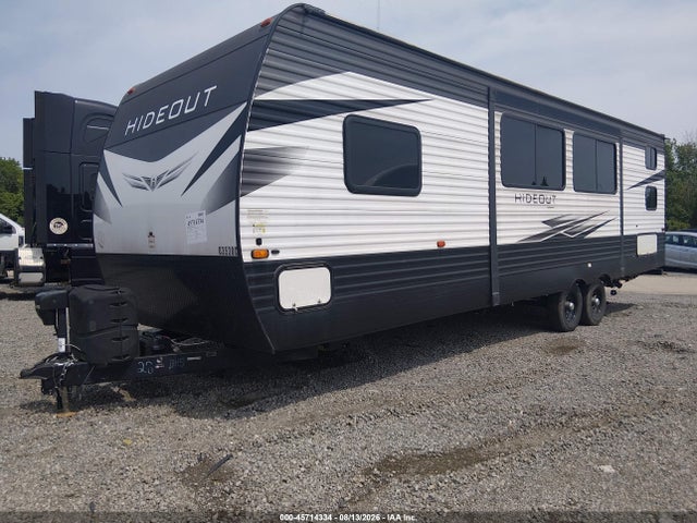 2020 Keystone Hideout/ Model 28bhs მანქანა იყიდება აუქციონზე, vin: 4YDT28B21L7243264, აუქციონის ნომერი: 45714334