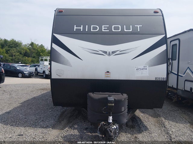2020 Keystone Hideout/ Model 28bhs მანქანა იყიდება აუქციონზე, vin: 4YDT28B21L7243264, აუქციონის ნომერი: 45714334