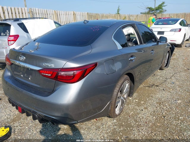 2018 Infiniti Q50 3.0t Sport მანქანა იყიდება აუქციონზე, vin: JN1EV7AP7JM364053, აუქციონის ნომერი: 45714338