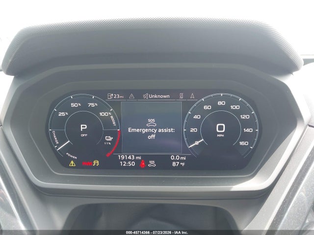 WA142BFZ6PP025400 Audi Q4 Sportback E-tron Prestige 50 Quattro
