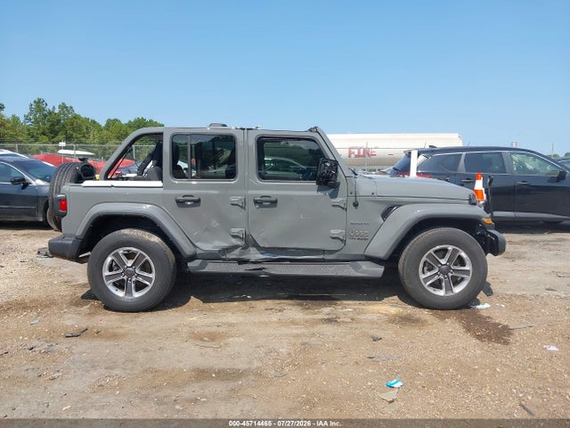 2021 Jeep Wrangler Unlimited Sahara მანქანა იყიდება აუქციონზე, vin: 1C4HJXEN6MW812127, აუქციონის ნომერი: 45714465