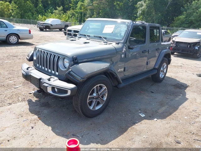 2021 Jeep Wrangler Unlimited Sahara მანქანა იყიდება აუქციონზე, vin: 1C4HJXEN6MW812127, აუქციონის ნომერი: 45714465