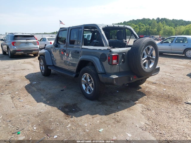 2021 Jeep Wrangler Unlimited Sahara მანქანა იყიდება აუქციონზე, vin: 1C4HJXEN6MW812127, აუქციონის ნომერი: 45714465