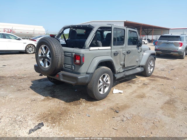 2021 Jeep Wrangler Unlimited Sahara მანქანა იყიდება აუქციონზე, vin: 1C4HJXEN6MW812127, აუქციონის ნომერი: 45714465