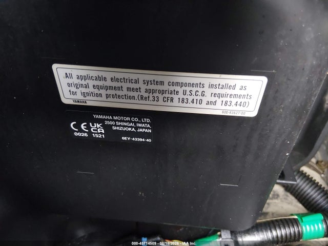 Продаж на аукціоні авто 2024 Yamaha Other, vin: YAMA0924K324, номер лоту: 45714509