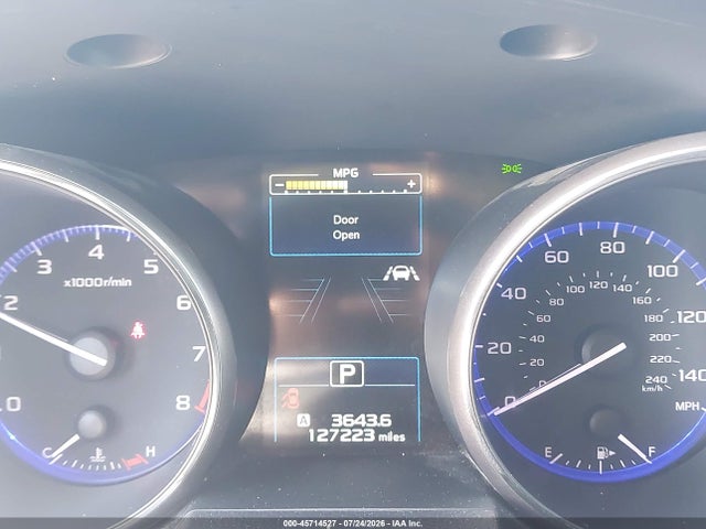 2019 Subaru Outback 2.5i Premium მანქანა იყიდება აუქციონზე, vin: 4S4BSAHC0K3225409, აუქციონის ნომერი: 45714527