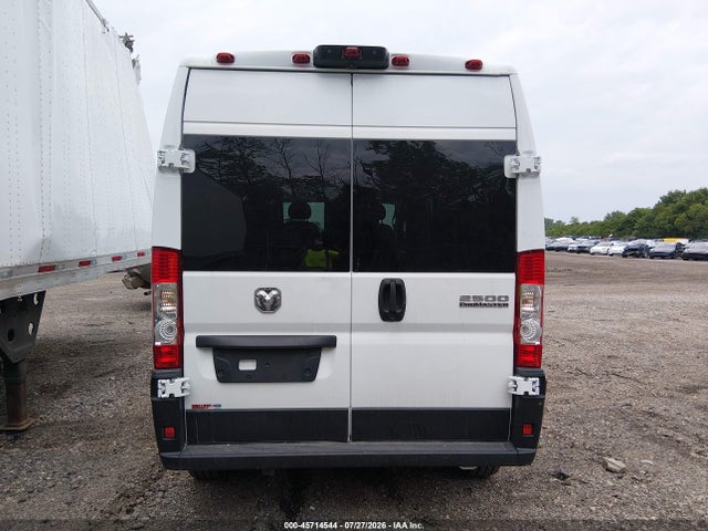 Aukcja sprzedaży 2024 Ram Promaster 2500 Tradesman High Roof 159 Wb W/pass Seat, vin: 3C6LRVDG1RE155109, numer aukcji: 45714544