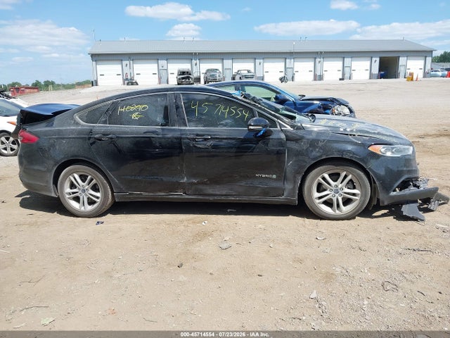 Продажа на аукционе авто 2018 Ford Fusion Hybrid Se, vin: 3FA6P0LU4JR140290, номер лота: 45714554