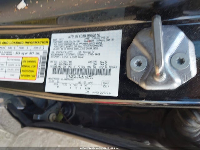 Продажа на аукционе авто 2018 Ford Fusion Hybrid Se, vin: 3FA6P0LU4JR140290, номер лота: 45714554