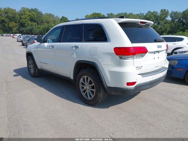 45714580 :رقم المزاد ، 1C4RJFBG8GC328549 vin ، 2016 Jeep Grand Cherokee Limited مزاد بيع