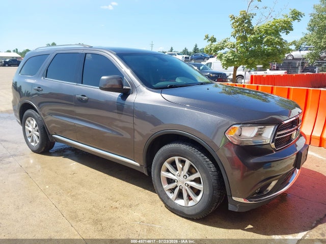 2018 Dodge Durango Sxt Awd მანქანა იყიდება აუქციონზე, vin: 1C4RDJAG4JC383809, აუქციონის ნომერი: 45714617