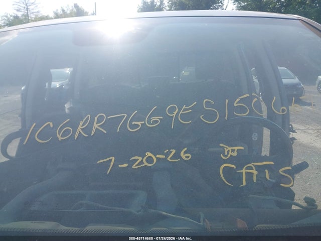 45714680 :رقم المزاد ، 1C6RR7GG9ES150667 vin ، 2014 Ram 1500 Slt مزاد بيع
