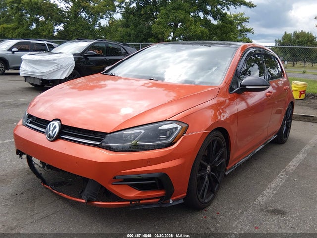 45714849 :رقم المزاد ، WVWWA7AU7KW174746 vin ، 2019 Volkswagen Golf R 2.0t W/dcc   Navigation مزاد بيع