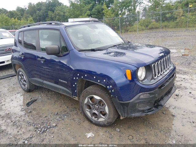 45714885 :رقم المزاد ، ZACCJBAB7HPG20579 vin ، 2017 Jeep Renegade Sport مزاد بيع
