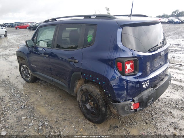 45714885 :رقم المزاد ، ZACCJBAB7HPG20579 vin ، 2017 Jeep Renegade Sport مزاد بيع