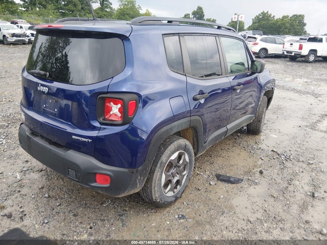 45714885 :رقم المزاد ، ZACCJBAB7HPG20579 vin ، 2017 Jeep Renegade Sport مزاد بيع