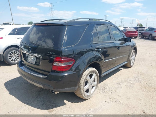 Продаж на аукціоні авто 2008 Mercedes-benz Ml 350 4matic, vin: 4JGBB86E78A402832, номер лоту: 45714895