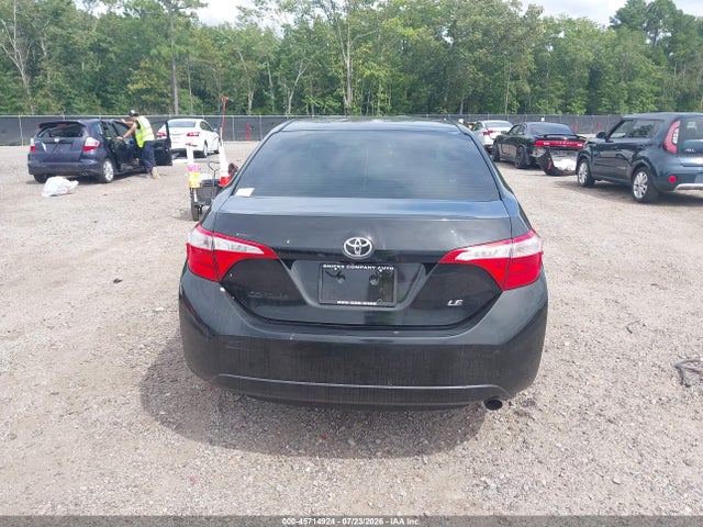 45714924 :رقم المزاد ، 5YFBURHE1FP192268 vin ، 2015 Toyota Corolla Le مزاد بيع