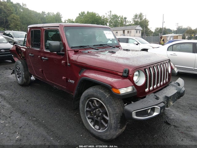 45714928 :رقم المزاد ، 1C6HJTFG4NL106888 vin ، 2022 Jeep Gladiator Overland 4x4 مزاد بيع