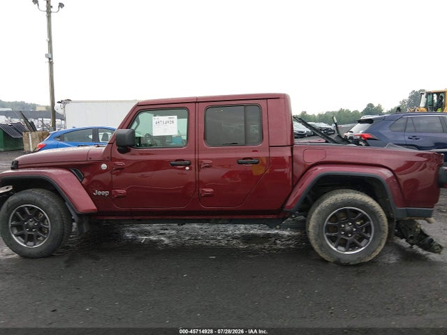 45714928 :رقم المزاد ، 1C6HJTFG4NL106888 vin ، 2022 Jeep Gladiator Overland 4x4 مزاد بيع