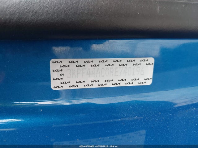 2024 Kia Forte Gt მანქანა იყიდება აუქციონზე, vin: 3KPF44AC0RE740196, აუქციონის ნომერი: 45715000