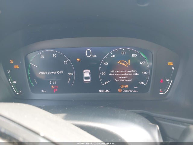 45715015 :رقم المزاد ، 1HGCY2F83RA056604 vin ، 2024 Honda Accord Hybrid Touring مزاد بيع